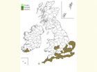  Distribution map Copyright Martin Evans 
