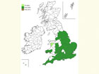  Distribution map Copyright Martin Evans 